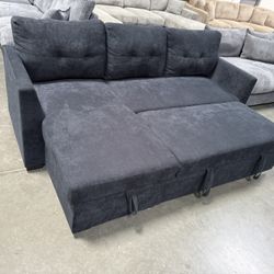 New! Reversible Sectional Sofa Bed, Sofabed, Sectional, Sectionals, Couch, Sofa, Sectional Sofs With Storage Chaise, Sectional Couch, Sleeper Sofa. Pl