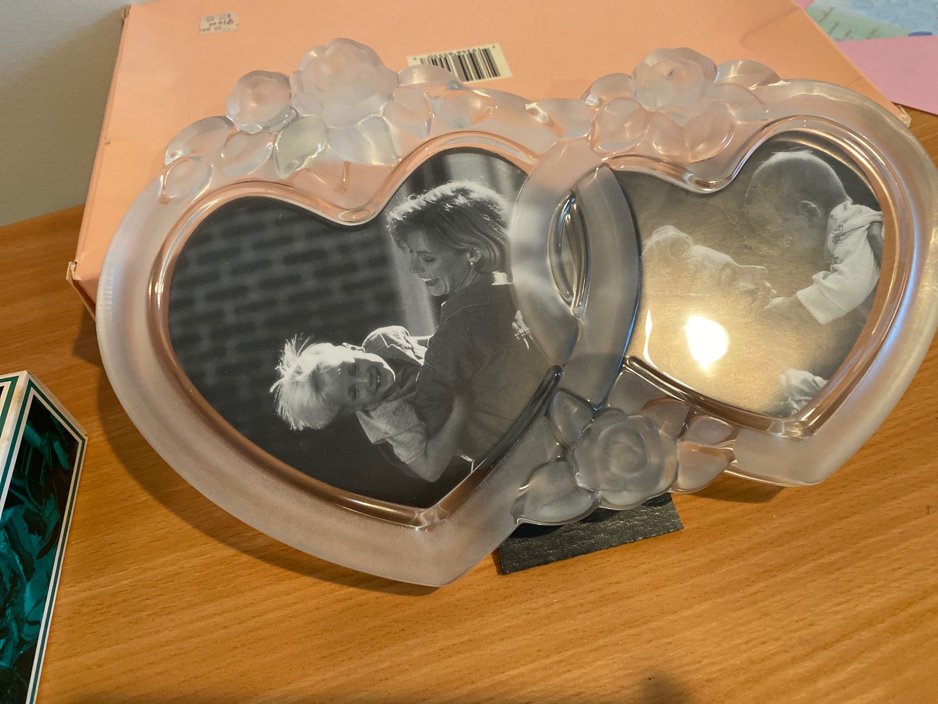 Heart shaped picture frame