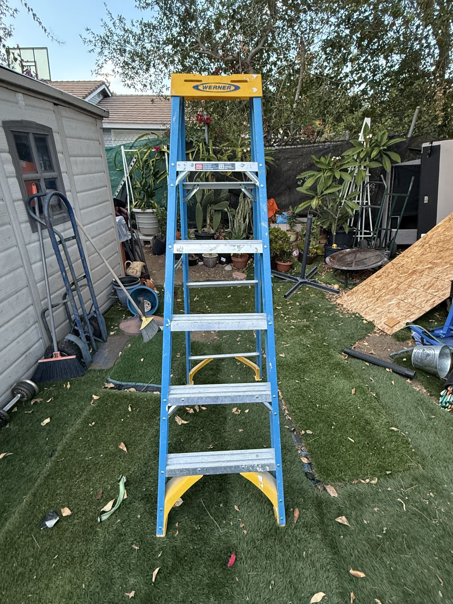 6-foot Werner ladder