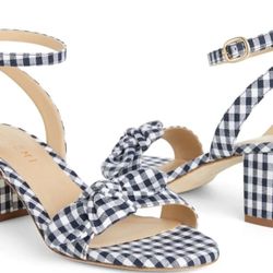 New Womens Daper James Picnic Retro Shoes Heels Sandals Size 7.5 7 1/2  Zapatos De Mujer Nuevos Tamanio 7 1/2