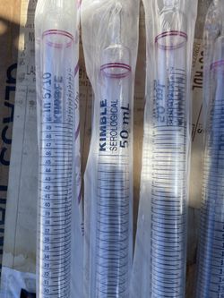 Serological Pipette, Kimble, 50ML, Case of 25, New in Box, $150