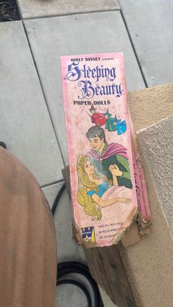 Sleeping Beauty paper dolls