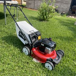Recycler 21 in. Briggs and Stratton Low Wheel RWD Gas Walk Behind Self Propelled Lawn Mower with Bagger