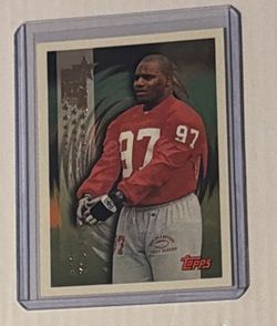 1994 Topps #356 Bryant Young Rookie 49ers Card