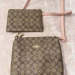 Coach Purse & Wallet Set 