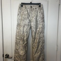 RARE Sold Out Burton Dry ride Dream Womens Snowboard Pant Chinese Print