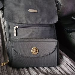 Baggallini Crossbody Bag And Wallet 