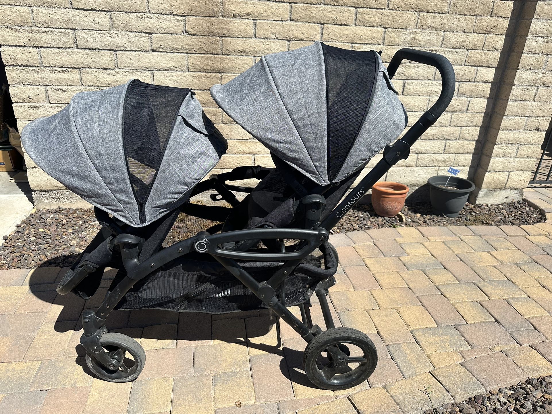 Double Stroller- Contours Options Elite 