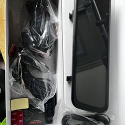 WOLFBOX G930 10'' Rear View Mirror Camera