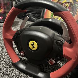 Ferrari Steering Wheel and pedals for XBOX/PC