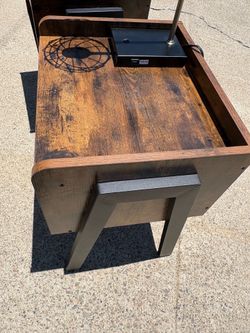 Modern Nightstand Set with Lamp & Decor