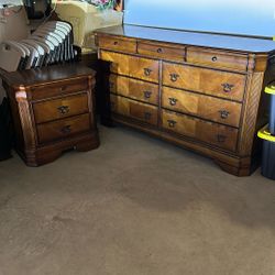 Dresser with Nightstand