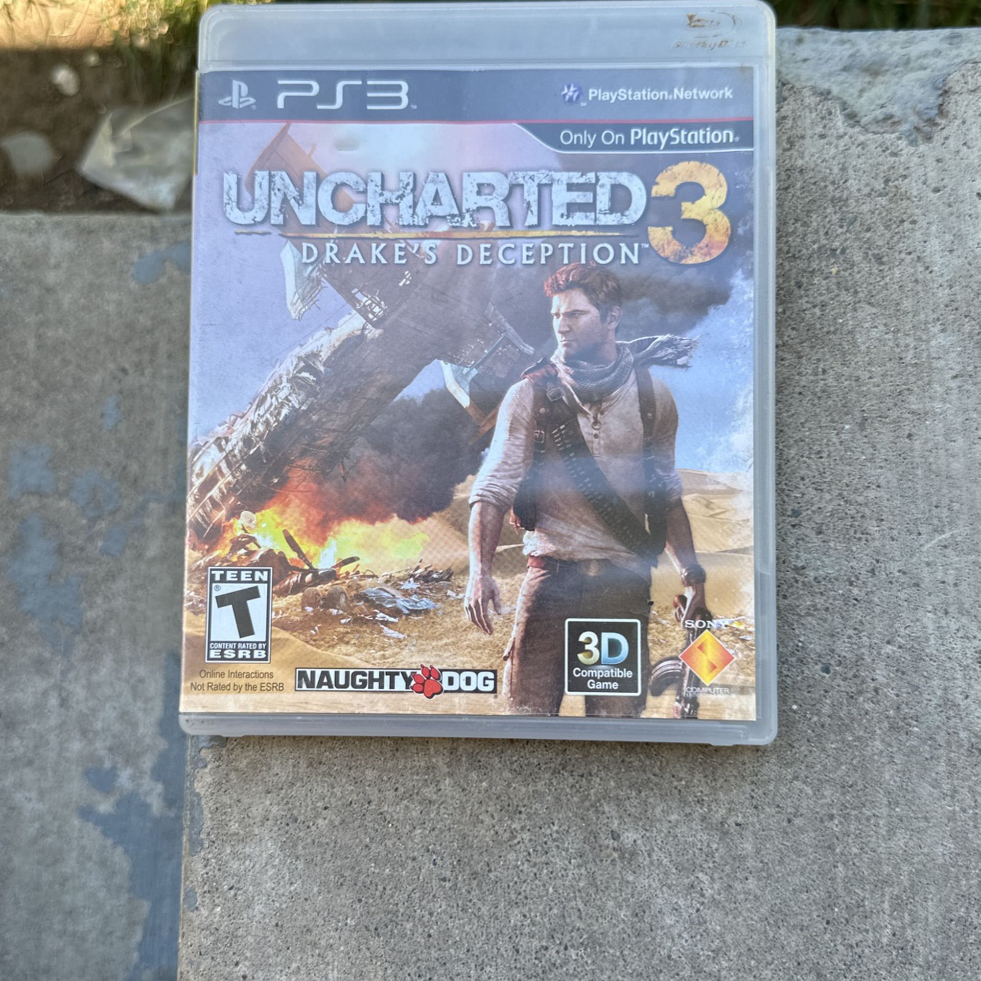 Uncharted 3 Game For PS3