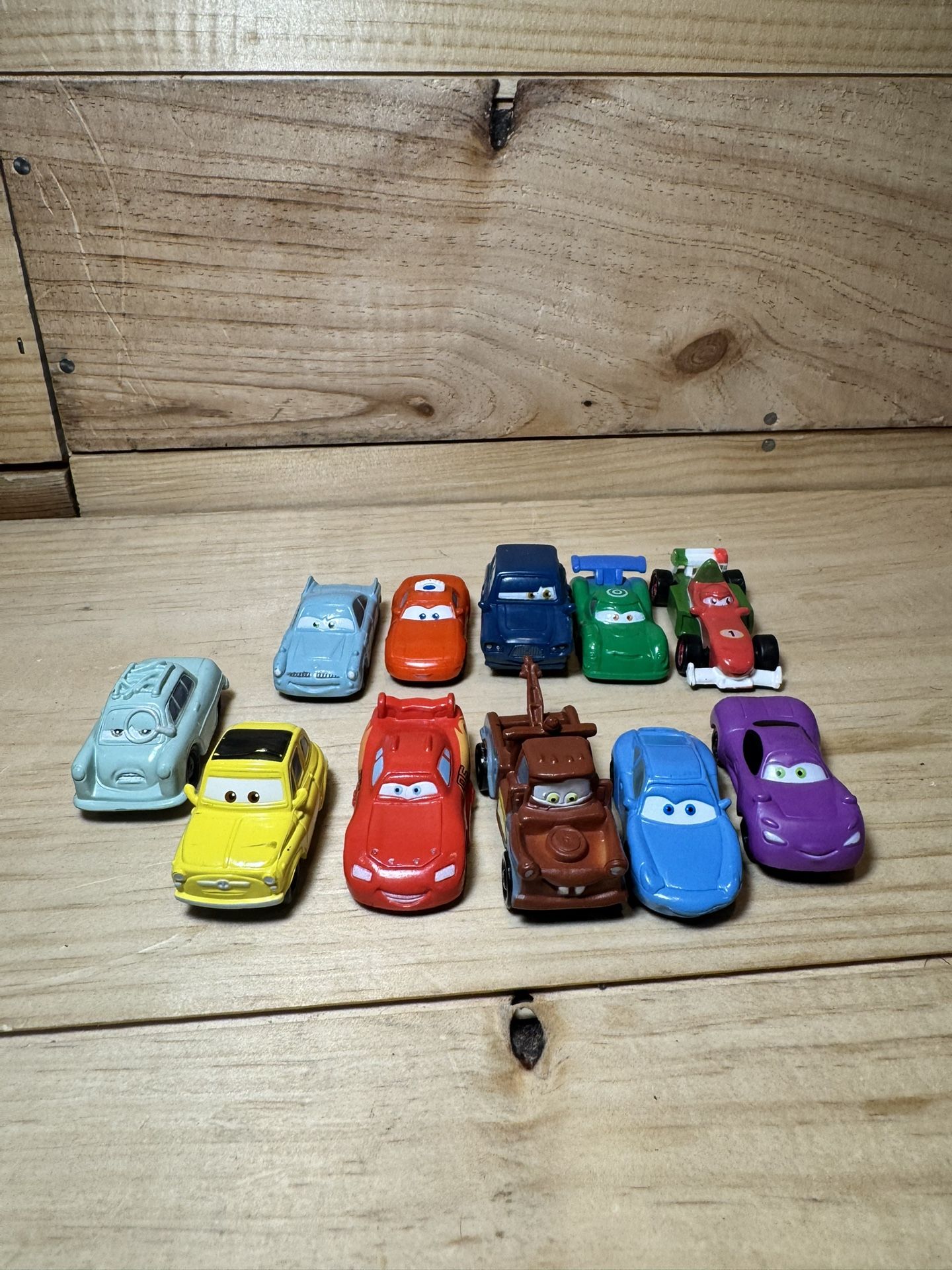 Disney Pixar 2” Mini Cars 2 Figures #scrappy