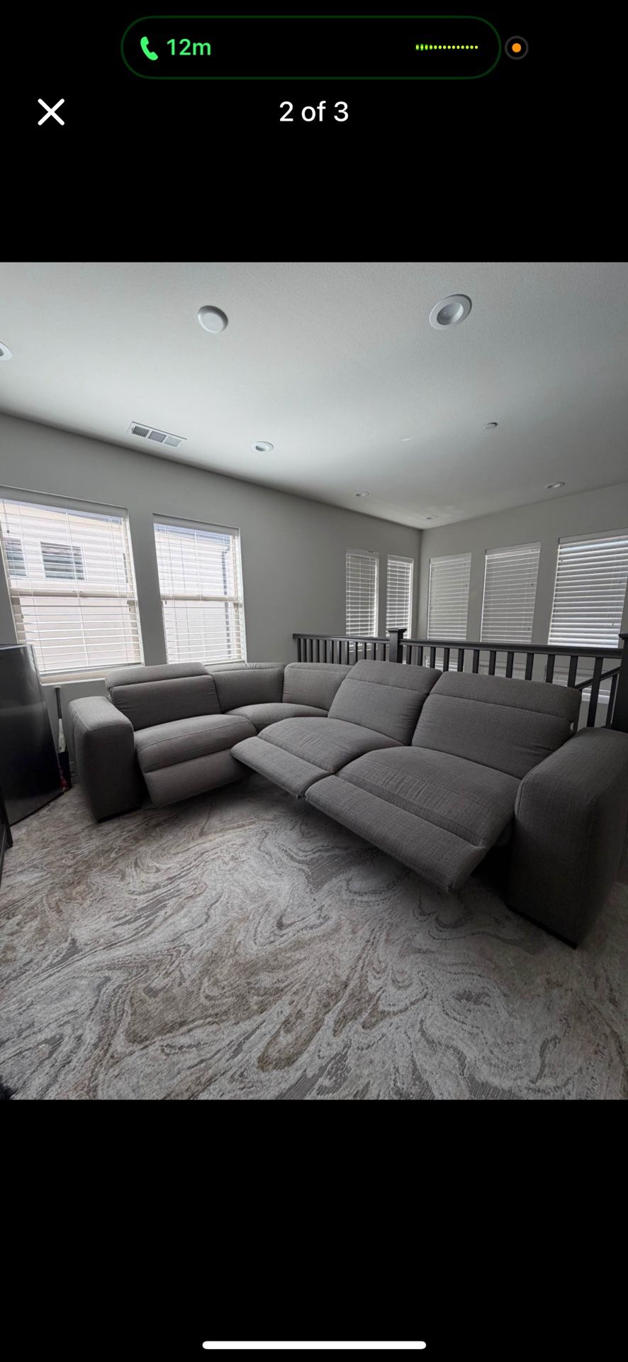 Jerome’s Palisades Power Reclining Sectional