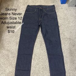 Boys Jeans Size 12 and 10R $5 and $10