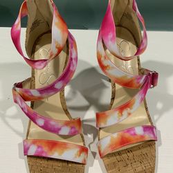 Jessica Simpson Oprieli Multicolor Sandal, size 6.5