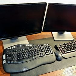 Computer Monitors, Mouse, Keyboards