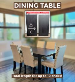 Dining table