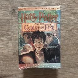 Harry Potter & The Goblet Of Fire - 12 Cassettes 20 Hours Unabridged JK Rowling