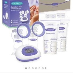 lansinoh breast pump