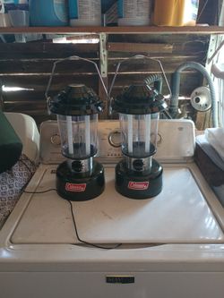 Coleman Fluorescent Lanterns