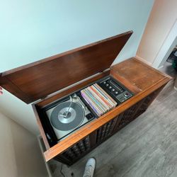 Record Player Console