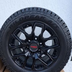 17" Wheels Rims fits TRD PRO Toyota 4runner Tacoma Tundra Sequoia FJ Cruiser Tires