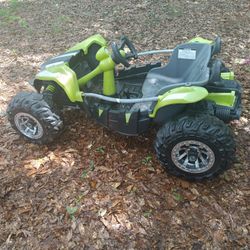 12 Volt Green Power Wheels Dune Buggy