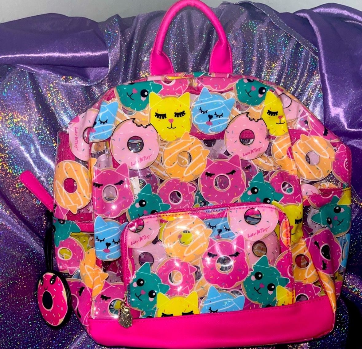Betsey Johnson Backpack Purse