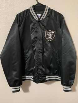 80s Raiders Vintage Chalkline Bomber jacket size Large