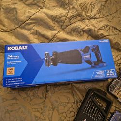 Brand New Never Used Kobalt 24v Variable Speed Brushless Cordless Reciprocating Saw (Battery Not Included)