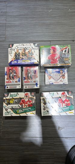 Lot of sealed cards boxes
