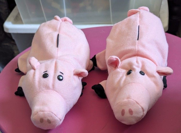 Toy Story Hamm and Dino Hand Puppets