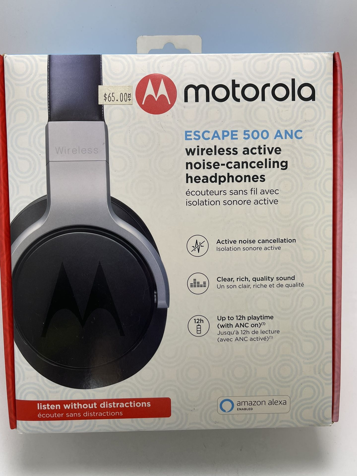 Motorola Escape 500 ANC noise canceling Bluetooth headset
