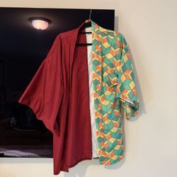 Giyuu Cosplay Hashira Anime Costume Kimono