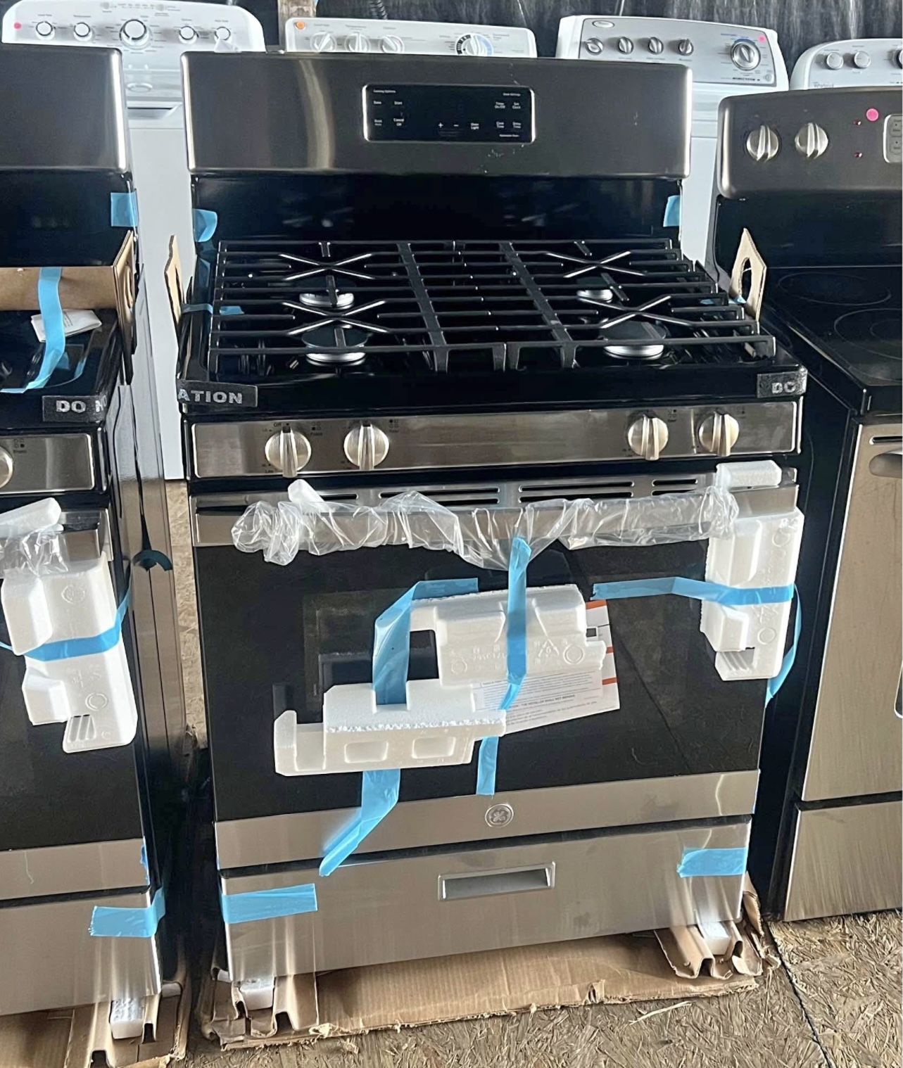Ge Stainless Steel Propane Gas Stove : todo Le Funciona Perfecto