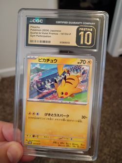 Pikachu pristine 10