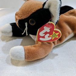 Ty Beanie Baby Chip The Cat 
