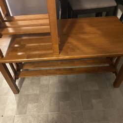 Coffee Table With Two End Tables