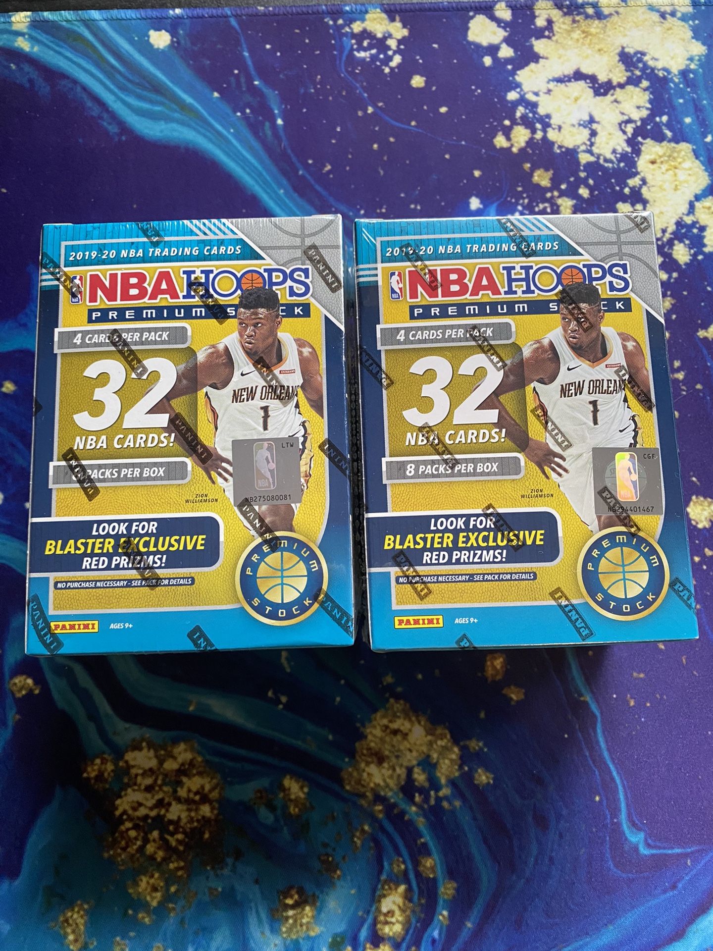  2019-20 Panini NBA Hoops Premium Stock