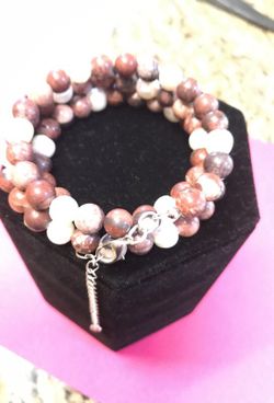 Jasper Wrap Bracelet