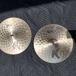 Zildjian K Series 15” Fat Hi Hat Drum Cymbals BRAND NEW Retails for $609