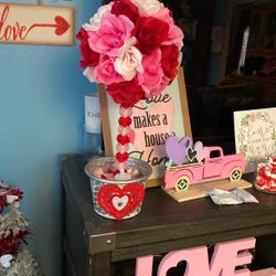 Valentine Rose Topiary