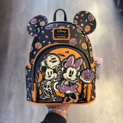 Mickie And Minnie Mouse Loungefly  Backpack 
