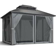 🏡 10’ x 12’ Hardtop Outdoor Gazebo – ONLY $550! 🔥