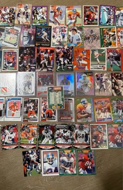 Denver Broncos NFL Football Card Lot