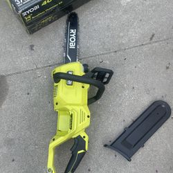 RYOBI 40V HP Brushless 14 in. Battery Chainsaw (Tool Only)