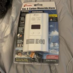Gas And Carbon Monoxide Alarm 