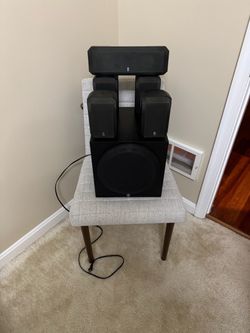 Yamaha 5.1 system wired